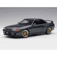 AUTOart 1:18 Nissan Skyline GTR R32 Gunmetal Grey with BBS LM Wheels