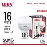 LUBY SUMO 16 Watt LED Lamp / T-BULB Low Voltage LED BULB 6500K 1520Lm with SNI Warranty
