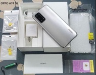 *典藏奇機*殺到底-OPPO A74 5G手機 128G 6.5吋螢幕 5千電量 四鏡頭相機 18W快充 太空銀