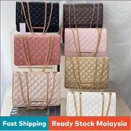 Msia Ready Stock🚴‍♀️CNK Women's Handbag Quilted CNK Shoulder Bag Classic Sling Bag CK2-20840075