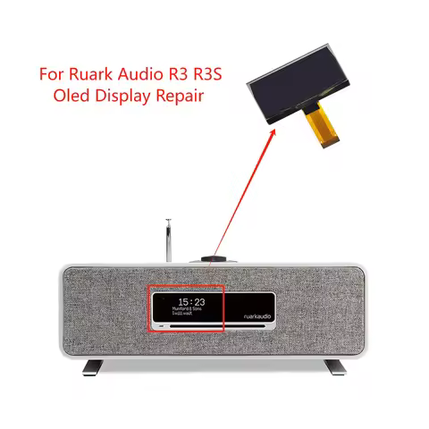 New Screen Oled Display for Ruark Audio R3 R3S Replacement/Repair
