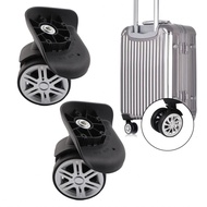 outdoor_sports.my Lixada Luggage Replacement Wheels  Suitcase Caster Easy to Install for Maintenance