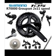 Shimano Groupset 105 2 X 11 Speed R7000