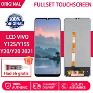 【ORIGINAL】LCD VIVO Y12S Y15S Y20 Y20S V2027 V2029 V2026 FULLSET TOUCHSCREEN 100% ORI LCD Y12S TOUCH SCREEN Bagian Digitizer Layar Sentuh Versi Tinggi dengan