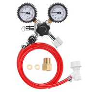 Co2 Gas Regulator CGA320 วาล์วควบคุมความแรงดัน สําหรับถังเบียร์ ถัง Keg