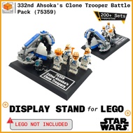 Display Stand for Lego Star Wars 332nd Ahsoka's Clone Trooper (75359)