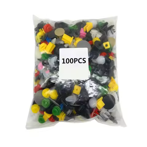 car 100pcs mixed plastic screws for c4 picasso bmw e34 e39 e90 e38 rover 75 opel corsa c mustang bmw