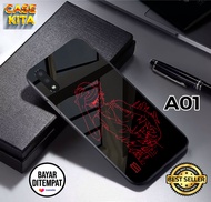 Case Samsung A01 casing hp Samsung A01 - Case Motif MONKEY D LUFFY ONE PIECE ( CASE KITA )- Pelindun
