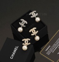 Chanel全新珍珠吊墜耳環 | 經典設計 時尚百搭 正貨保證