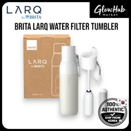 BRITA LARQ Water Filter Tumbler 500ml – White, Black, Mint | portable filter bottle, travel water tu