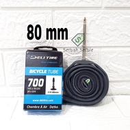 BICYCLE INNER TYRE 700X19C 700X23C SWALLOW DELI TIRE FV 60MM 80MM 700 X 19 20 22 23 700X19 700X23 60
