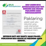 surat pengalaman kerja/paklaring bayar cod