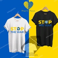 Baju Kaos Stop War Rusia Ukraina- Tshirt Stop War Rusia Ukraina Type 8