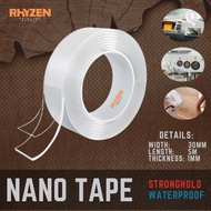 5m Clear Multifuntion Nano Tape Double Sided Tape