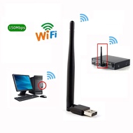 {Aile Electronics} Mini Wireless Wifi Network LAN Card USB 2.0 7601 2.4Ghz Adapter for DVB-T2/S2 TV BOX WiFI Antenna PC Wi-fi Dongle