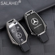 Zinc Alloy Car Key Case Cover Shell Fob For Mercedes Benz A B C E S Class W204 W205 W212 W213 W176 GLC CLA AMG W177 W222 X167 Accessories