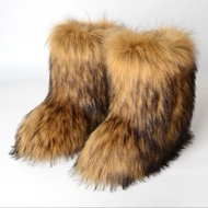 Fur Boots Fur Boots Winter Shoes - ARSEL REMBRANDT