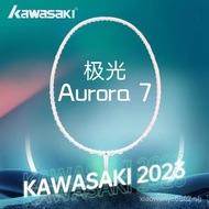 [in stock]Kawasaki Aurora7Badminton Racket Ultra-Light Full Carbon Fiber Male and Female Professional Competition Kawasaki Badminton Racket