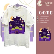 Shipped within 24 hours) ShopLumière|Women's T-shirt for Eid 2026, Islamic Motif, Cool, Comfortable,