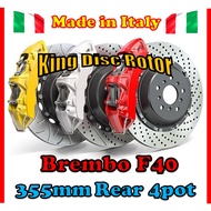 Brembo F40 Rear 355mm 4pot Caliper/ Kaliper Belakang 355mm