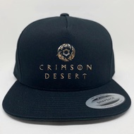 Crimson Desert Logo Gaming Snapback Hat