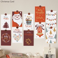 10 Christmas Decoration Cards Christmas Eve Postcards Gift Cards Dormitory Bedroom Wall Stickers Instagram Photo Props