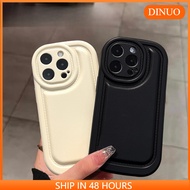 White Skin-Feel Leather Texture Phone Case Suitable for iphone15/14promax/13/12/pro/promax/11-DINUO