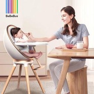 【現貨秒發】bebebus寶寶餐椅嬰兒飯成長家用高腳360度旋轉多功能兒童餐桌椅