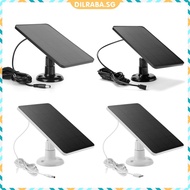 ✥Dilraba✥【In Stock】 4W 5V Portable Solar Panel Power Supply Monocrystalline Camera Charger 360 Adjus