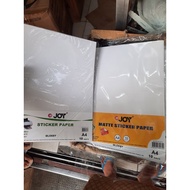 JOY Sticker Paper (Matte & Glossy)