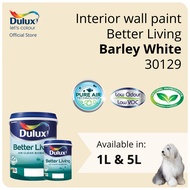 Dulux Interior Wall Paint - Barley White (30129) (Better Living) - 1L / 5L