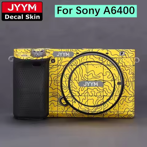 Customized Sticker For Sony A6400 Alpha 6400 Decal Skin Camera Vinyl Wrap Anti-Scratch Protective Fi