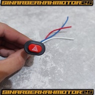 TOMBOL Hazard switch hazzard button universal motorcycle hazard switch