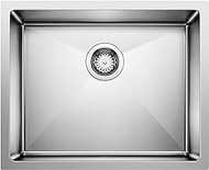 Blanco 519546 Quatrus Kitchen Sink, 22" L X 18" W, Stainless Steel
