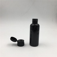 ℡◎50PCS 10ML 50ML 100 ML Black Plastic Perfume Spray Pump Bottles Parfume Cosmetic Jar Makeup Packaging Containers Free