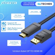 Vention DP to HDMI DisplayPort to HDMI Cable 4K 1080p HD Display Port Original Official Warranty - 1