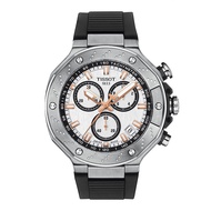 Tissot T-race chronograph Tissot white black t1414171701100 men's watches