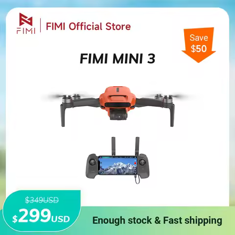 FIMI MINI 3 245g With 4K Camera HDR Video 3-axis Mechanical Gimbal 9KM flight range GPS Foldable RC 