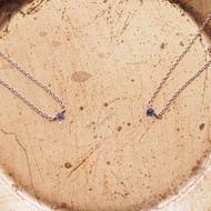 14KGF 天然 藍寶石 錫蘭產 迷你寶石 頸鍊 Sapphire Choker