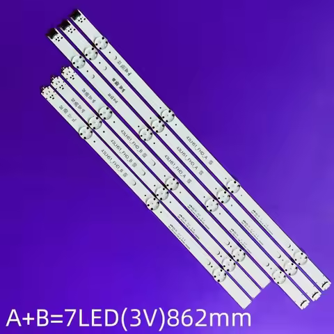 LED Backlight Strips For LG 43LF510V 43LF510Y 43LF513A LED TV Bars Band Rulers 43LH51_FHD_A S LGE_WI