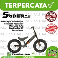Element Sepeda Balance Bike Push Bike 5 Rider Frame Besi Ban Pompa & B