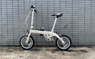九成新！DAHON 大行 Dove 14吋鋁合金摺車，小巧方面，適合細屋，不佔位置