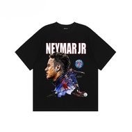 Neymar JR Series Football Peripheral T-shirt Short Sleeved Hip-hop American Street Fashion Star Long