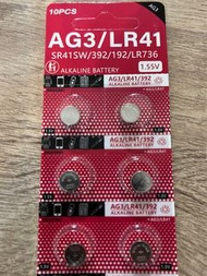 AG3/LR41 鈕扣電池-10入