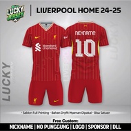 Premium Football Jersey Liv3rrp00L Home 24 - 25 Free Custom Name & Back Number