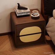Small Cabinet Retro 2025 Creative Bedside Table Drawer Antique Storage Cabinet Bedroom Bedside Bedsi
