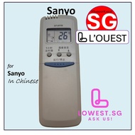 Sanyo Aircon Remote Control KT-2GHR1 RCS3S4EG (Singapore)