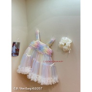 [90-130] 2S Rainbow LunaClassy Dress Princess Txde Dress CU527FS
