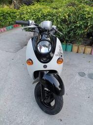 高雄SHP車行2004.06出廠.山葉Vino50黑白色.鼓煞.低頭款.可分期強力過件