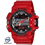 Casio  G-Shock GBA-400-4A G’MIX Bluetooth Red 200M Men's Watch